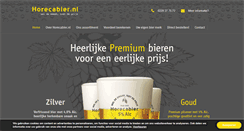 Desktop Screenshot of horecabier.nl